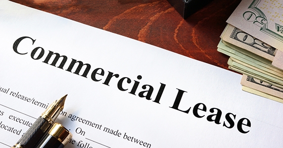 Commercial lease form